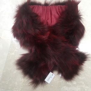 New Dena fur scarf NWT $390